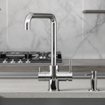 Смеситель для кухни Sancos Vela с краном для фильтра, хром, SC4013CH