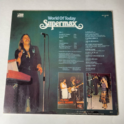 Винтажная виниловая пластинка LP Supermax World Of Today (Germany 1977) Lovemachine