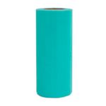 Лента (15 см*22,86 м) Фатин, Аквамарин, 1 шт.