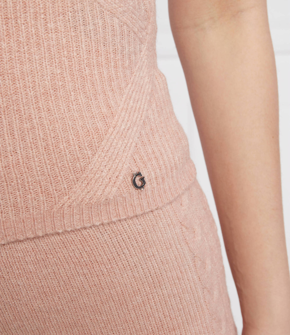 топ serena GUESS - пудро-розовый(W1BR49 Z2QA0)