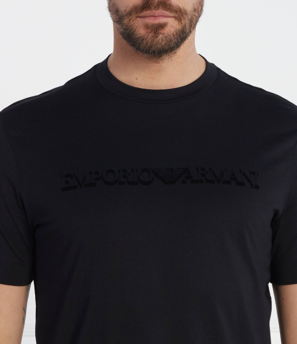 Футболка Emporio Armani - черный(6R1TB4 1JPZZ)
