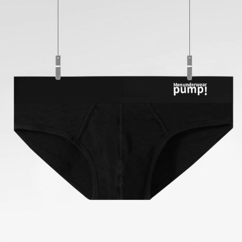 Мужские трусы брифы черные PUMP! MP5002-2