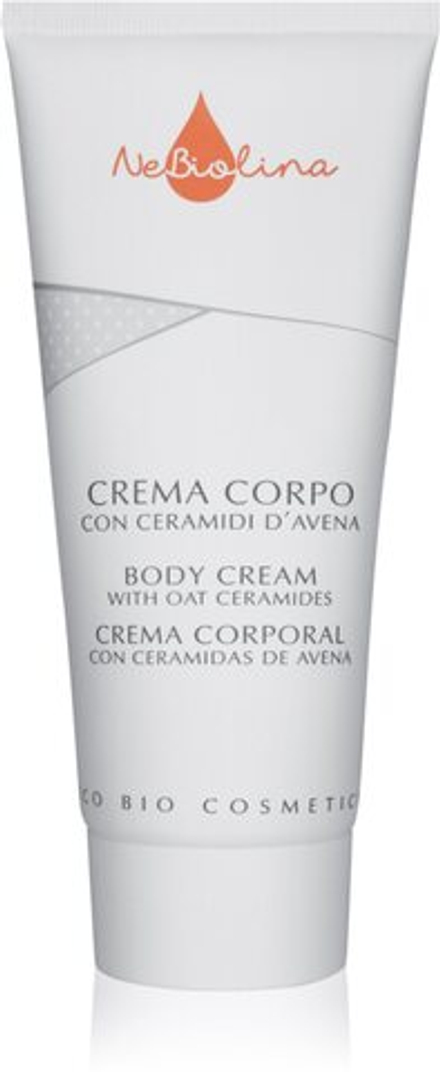 NeBiolina Body Cream with Oat Ceramides - крем для тела с витамином Е /   200  ml  / GTIN 8002849494622