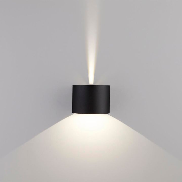 Уличный настенный светодиодный светильник Elektrostandard 1518 Techno LED Blade черный a038828