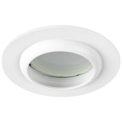 Светильник встраиваемый алюминиевый ЭРА KL109 WH под лампу MR16 GU5.3 белый матовый