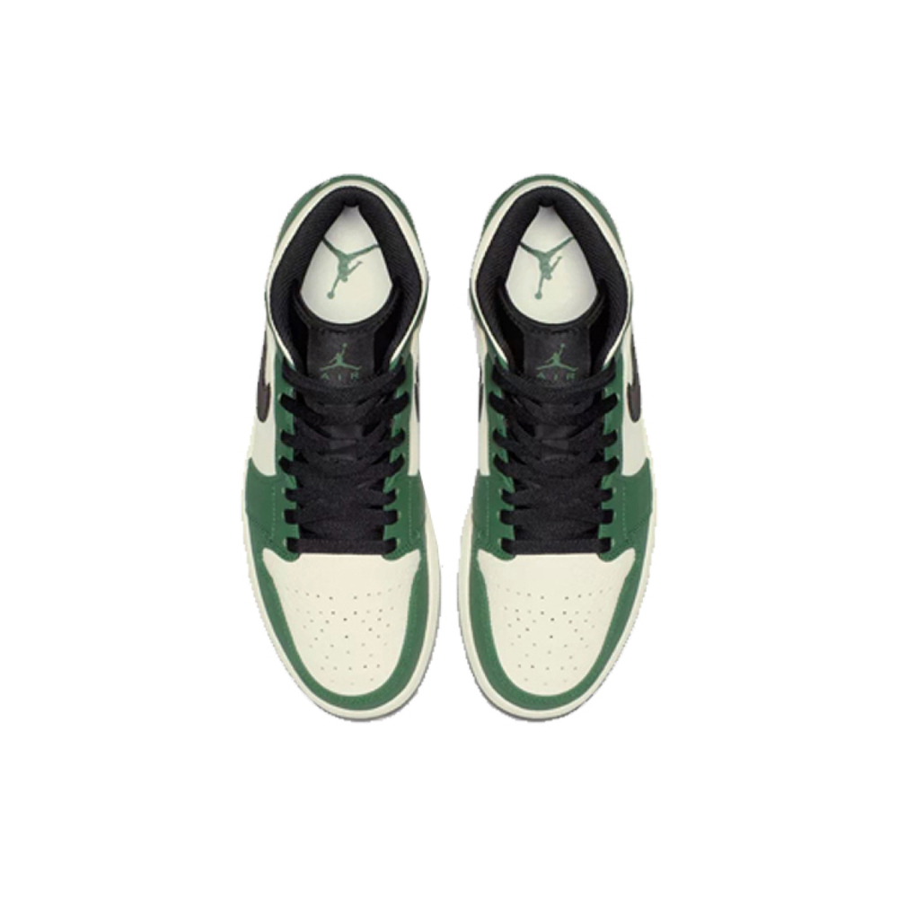 Кроссовки Air Jordan 1 Mid Pine Green