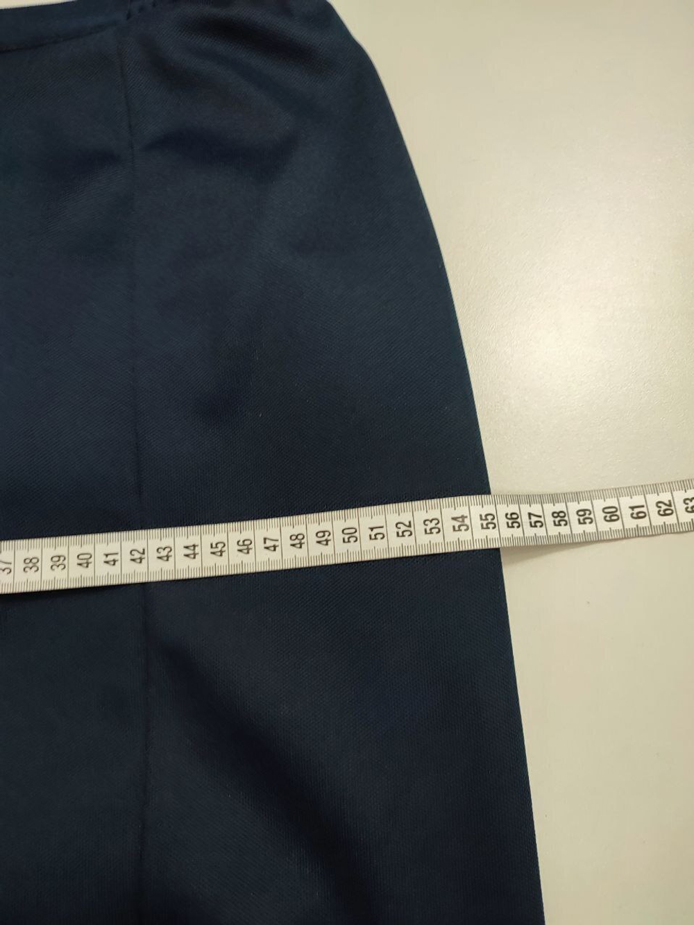 Юбка темно-синяя 48-50 размер