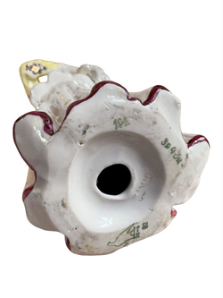 Фарфоровая статуэтка "Лебёдушка" в желтой шубке (Дулево)