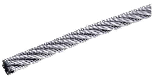 Трос для растяжки цинк М3 DIN3055 (200м/уп)