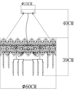 Подвесная люстра Arte Lamp