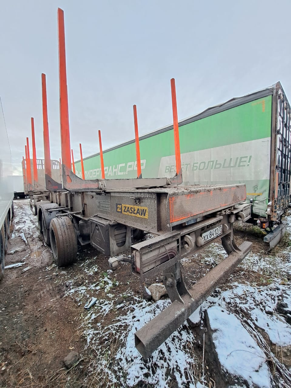 Zaslaw D-651 Полуприцеп сортиментовоз D-651A