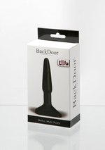 Анальная пробка Small Anal Plug Black (12 см , черный) (Цвет: черный)