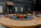 Дровяной гриль-стол Elbrus Grill Тибет 850 (диаметр стола 1490 мм)