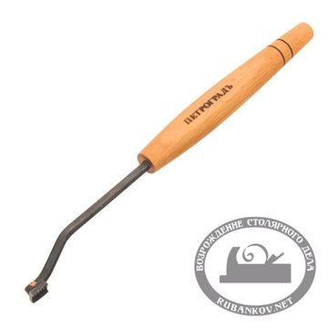 Резец для чекеринга L-10, 60° (РК - слева, направитель - справа, широкий промежуток)