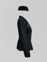 Пальто-пиджак AS`Kins 232 приталенное с беретом в комплекте