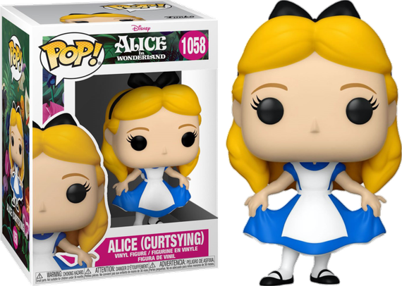 Funko POP Disney: Alice 70th– Alice Curtsying POP Disney