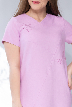 Летнее платье 1795ЛП, Светло-розов #259СРо051795ЛП