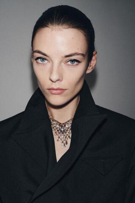 ZARA ОЖЕРЕЛЬЕ «ТРЕУГОЛЬНИК» СО СТРАЗАМИ, ЗОЛОТИСТЫЙ