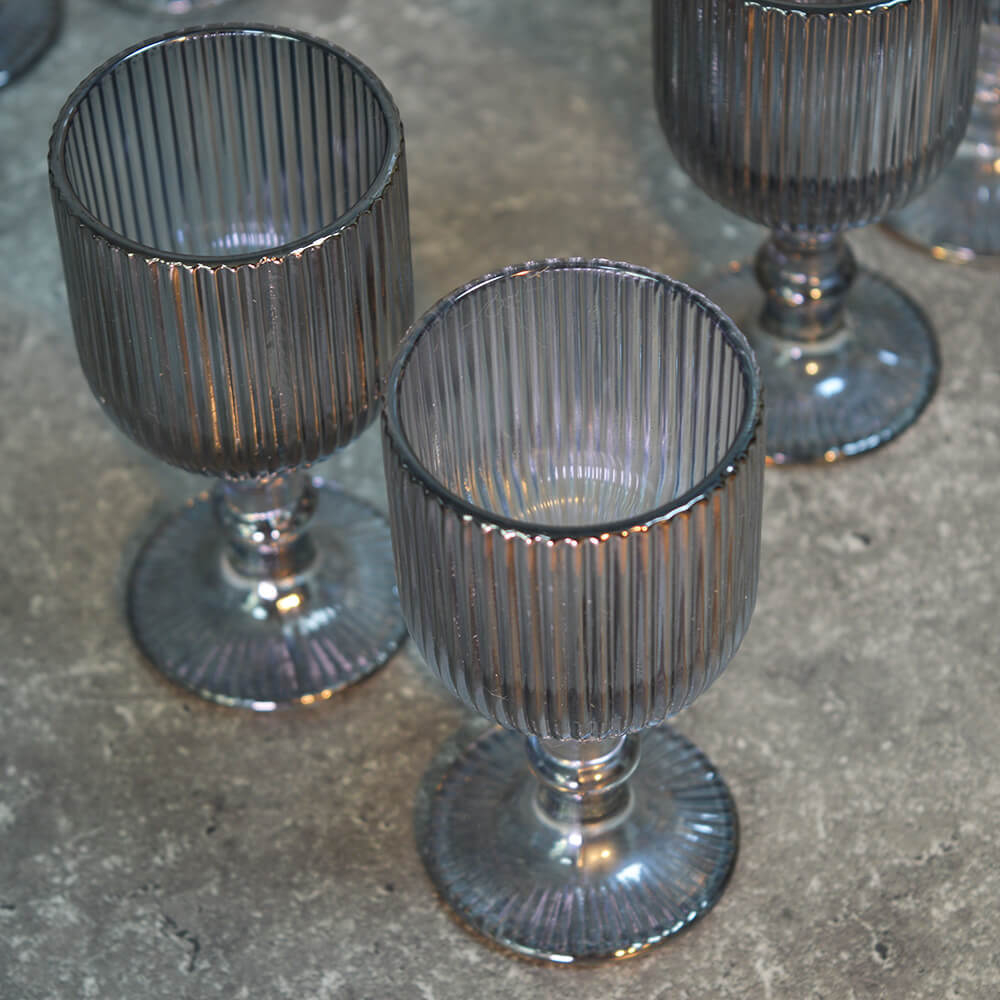 Набор рюмок 6шт 70мл, цветное стекло