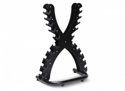 Стойка для хромированных гантелей X-образная Hasttings Digger HD71C1A