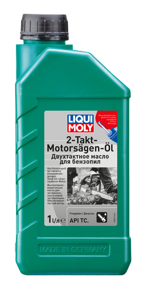 Масло для бензотехники 2Т Liqui Moly Motorsugen (1л) минеральное/биоразлагаемое