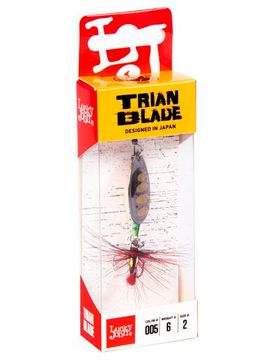 Блесна вращающаяся Lucky John TRIAN BLADE ROUND 06.0г 005