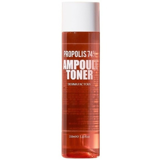 Derma Factory Тонер для лица увлажняющий с красным прополисом - Propolis 74% ampoule toner, 210мл