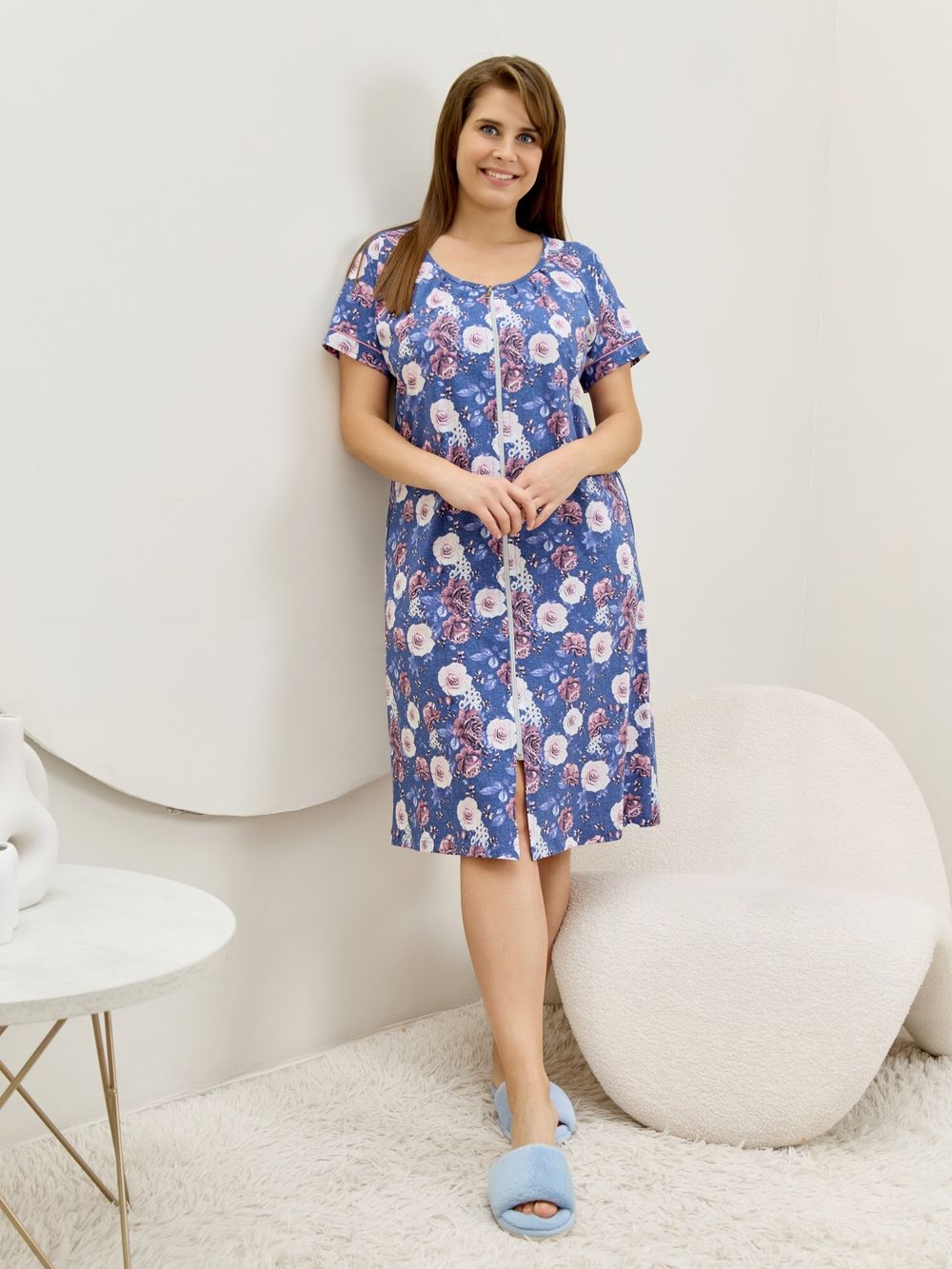 Халат Флэр Виотекс СИНИЙ