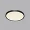 7662/24L MITRA LED SN 090 Светильник пластик/белый/черный LED 24Вт 3000/4000K D300 IP40 OMEGA BLACK
