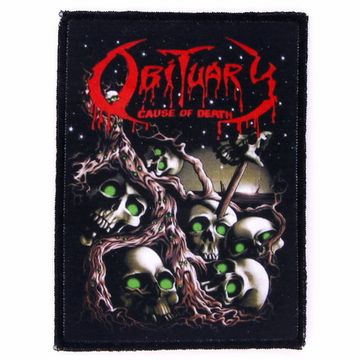 Нашивка Obituary Cause Of Death (592)