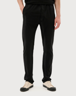 RICK OWENS DRKSHDW БРЮКИ ЧЕРНЫЕ LIDO BERLIN  DRAWSTRING