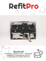 Верхняя панель с клавиатурой (топкейс) для ноутбука Lenovo Legion 5-15ITH6. раскладка - русская, с подсветкой, синяя (5CB1D12347), оригинал