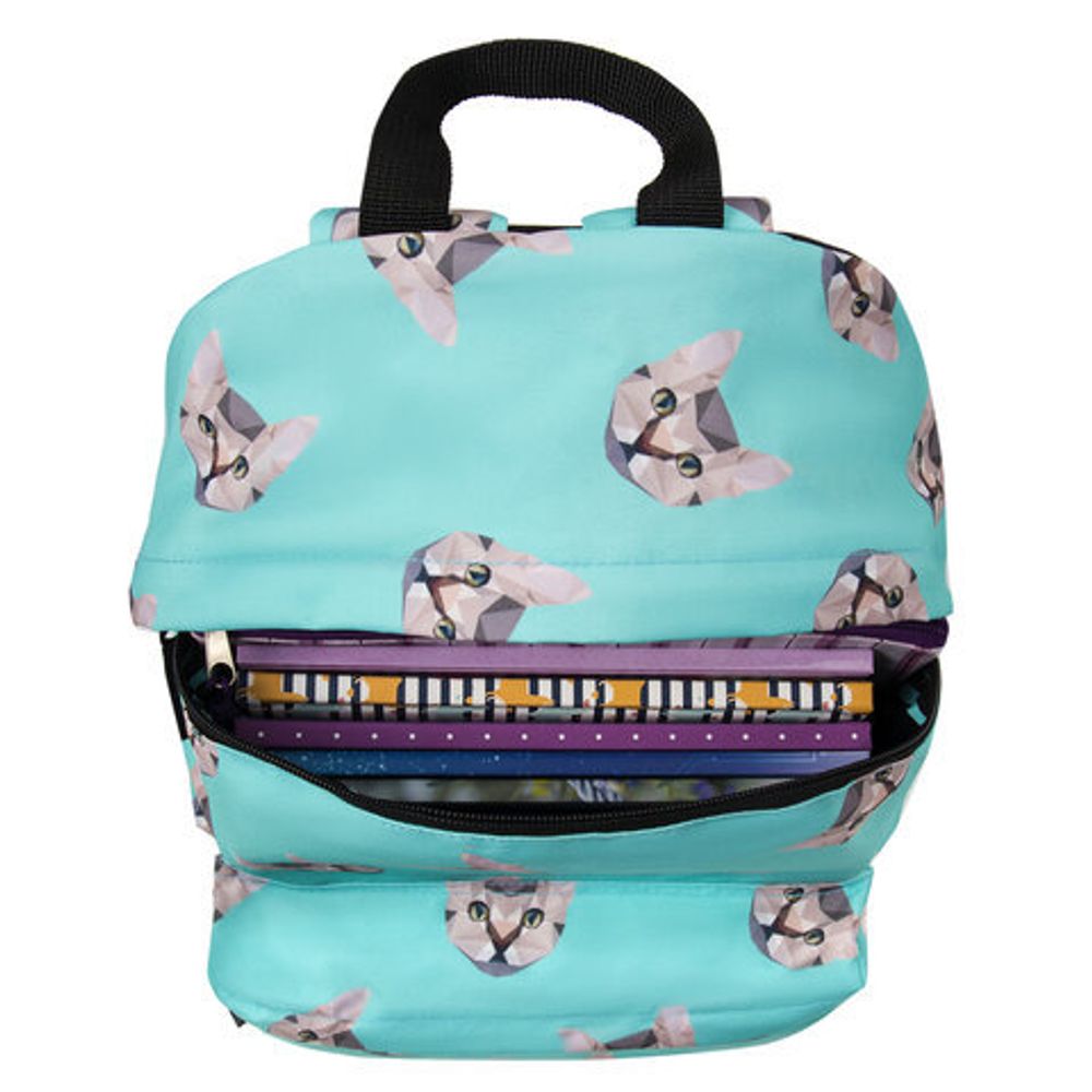 Рюкзак BRAUBERG универсальный, сити-формат, Cats, 20 литров, 41х32х14 см, 229881