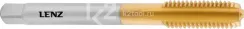 Метчик машинный LENZ M20х2,5 мм, HSSE/TiN, ISO 529, арт. LZGM-0520