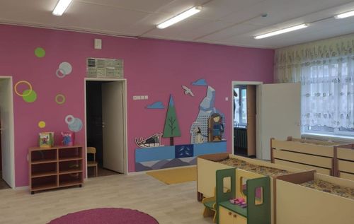 Декоративно-развивающая панель  «Северное сияние» 5 метров