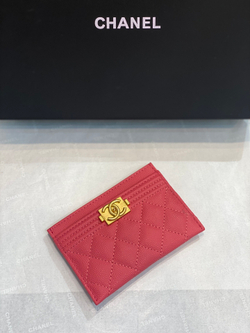 Chanel Boy Card Holder