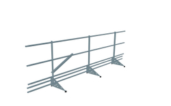 Кровельное ограждение Fachmann KO/SK/SN-800-3-3000 RAL