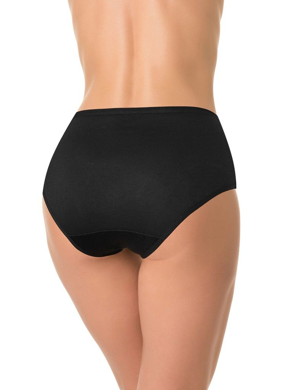 Высокие трусики с жаккардовой лицевой частью (Размер: XXXL) (Цвет: бордовый)