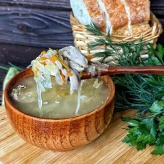 Щи куриные из квашеной капусты / 1 л