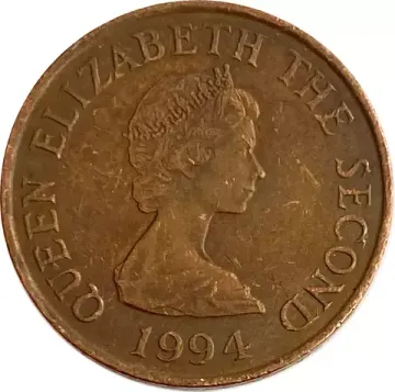 1 пенни 1994 Джерси