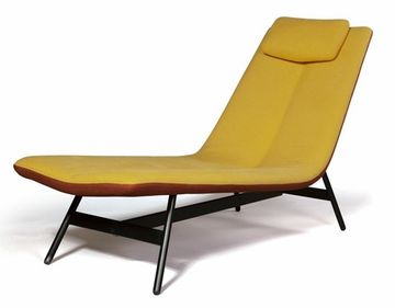 Шезлонг Sigma, желто-оранжевый