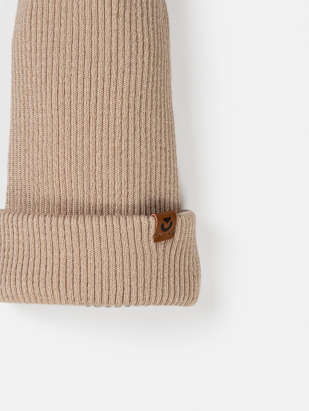 Шапка хлопковая однослойная "Беж"