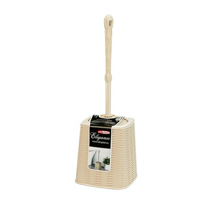 Комплект для туалета "Elegance" ёрш с подставкой цвет в ассортименте