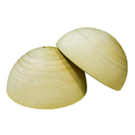 Полусфера 50*d 100мм, деревянная заготовка, набор 2шт