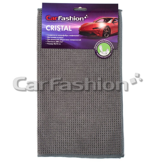 Салфетка микрофибра "CarFashion CRISTAL" 40х35см 90005