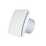 Вентилятор вытяжной для ванн ММ-Р 06 стекло овал 105 м³/час 14 Вт с обратным клапаном белый матовый