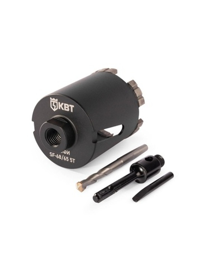 Коронка SF-68/65 5T с адаптером SDS-Plus ПРОФИ КВТ 102560