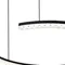SL1018.403.01 Светильник подвесной ST-Luce черный/прозрачный LED 1*65W 4000K EUCLIDICS