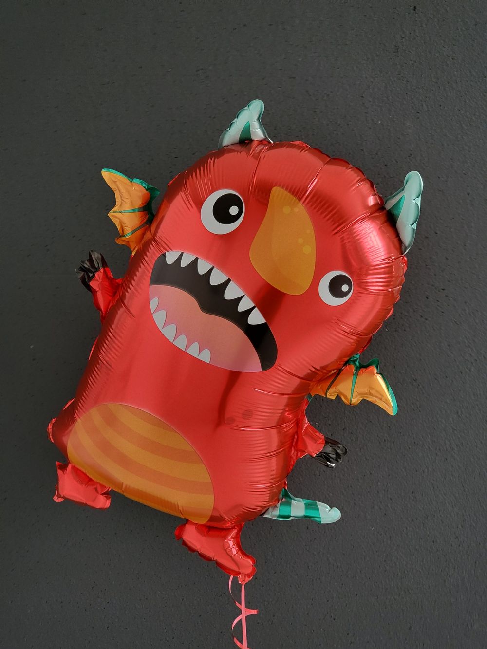 К Шар фигура "Монстрик Рио" красный (Falali) 28"/71 см (БГ-27)  Изображение2