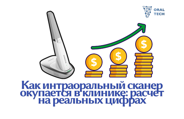 Как интраоральный сканер окупается в клинике: расчёт на реальных цифрах Как интраоральный сканер окупается в клинике: расчёт на реальных цифрах